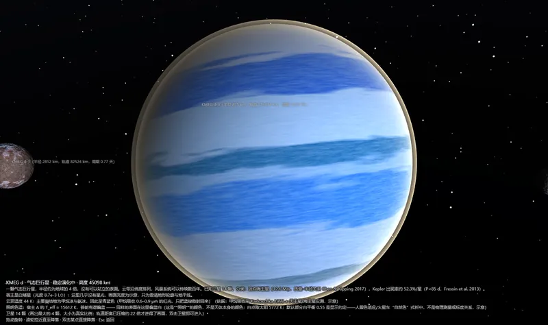 气态巨行星与卫星